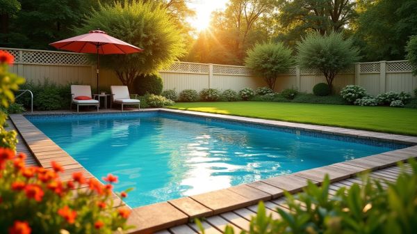 Choisissez la piscine coque rectangulaire parfaite pour votre jardin