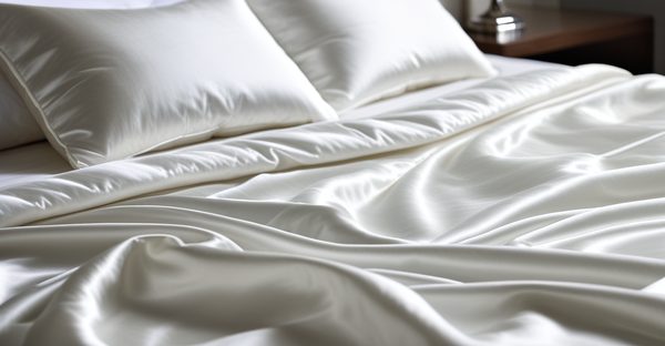 Draps en pure soie : le secret d'un sommeil réparateur