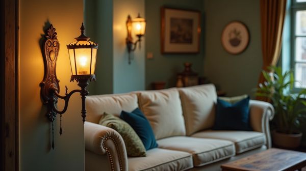 Éclairage mural et déco rétro : 5 façons d'intégrer l'applique vintage chez soi
