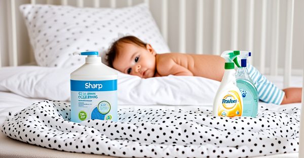 Les indispensables accessoires pour le nettoyage du lit bébé