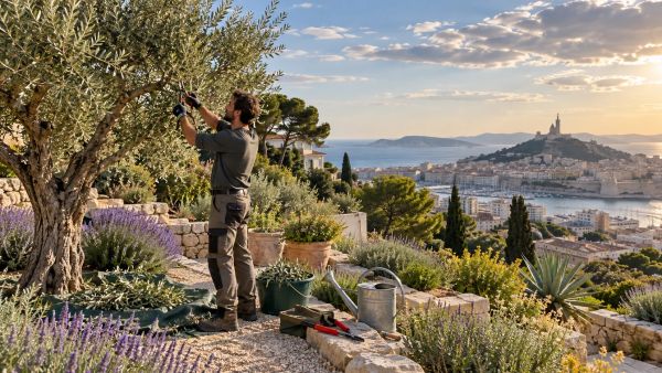Meilleures options pour engager un jardinier paysagiste à Marseille