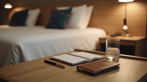 Papiers, montre, liquide : où ranger ses affaires quand on dort à l'hôtel